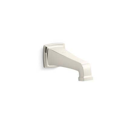 Kohler Riff Tub Spout Less Diverter Vibrant Polished Nickel 27407-SN
